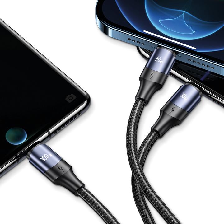 Produktbild Usams 3in1 (1.20 m, USB 3.0, 65 W)