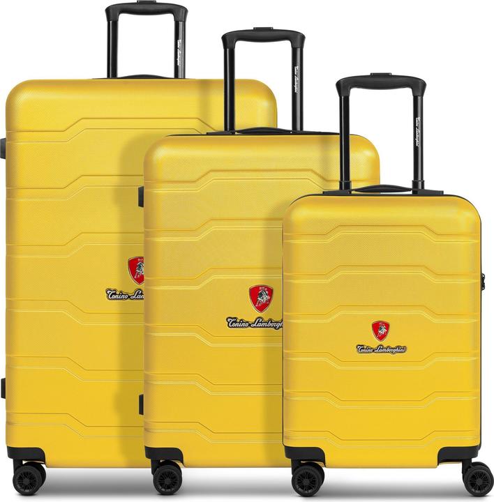 Image du produit Tonino Lamborghini Bologna 4 Rollen Kofferset 3-teilig (228 l, XL (à partir de 115l))