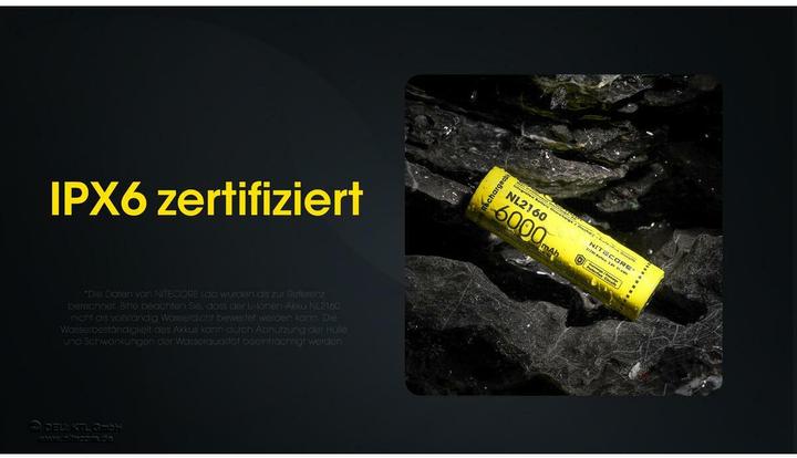 Produktbild Nitecore NL2160 (1 Stk., 21700, 6000 mAh)