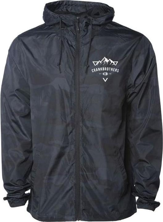 Produktbild Crankbrothers Mountain Windbreaker Range Men, black camo, S (S)