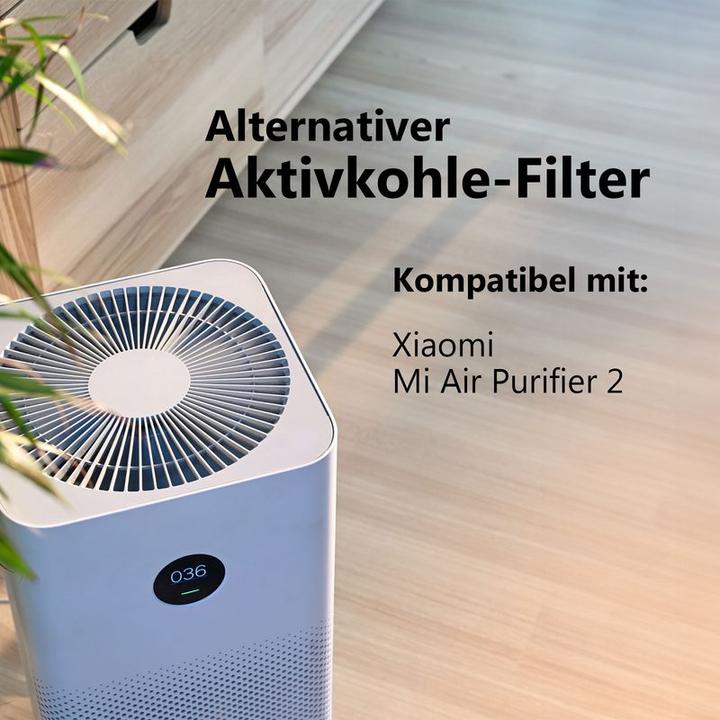 Immagine prodotto Hermex Filtro alternativo ai carboni attivi per il depuratore d'aria Xiaomi Mi 2 (1 x)