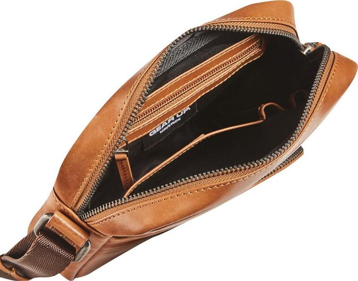 Produktbild Maverick New Men Leder-Shoulderbag City, cognac