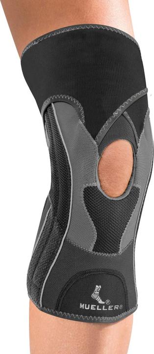 Produktbild Mueller Kniebandage Hg80 mit Zügeln und Kevlar (L)