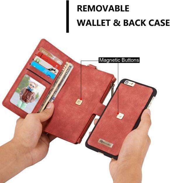 Immagine prodotto Caseme Custodia in pelle sottile con portafoglio (Apple iPhone 7 Plus, Apple iPhone 8 Plus)