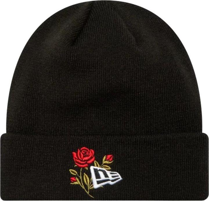 Image du produit New Era Strickmütze mit Rosen-Symbol und Bündchen