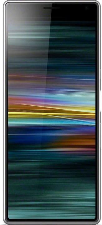 Produktbild Sony Xperia 10 (64 GB, Silver, 6", Hybrid Dual SIM, 13 Mpx, 4G)