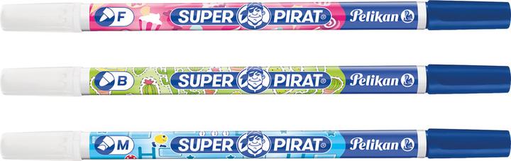 Produktbild Pelikan Tintenlöscher Super Pirat (Weiss, Gemischte Farben, Blau, 50 x)