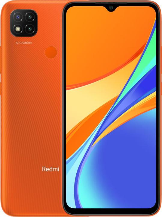 Actual product image Xiaomi Redmi 9C (32 GB, Sunrise Orange, 6.53", Dual SIM, 13 Mpx, 4G)