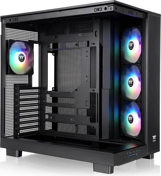 Thermaltake Tt View 380 XL TG ARGB Black (ATX, mATX, Mini-ITX)