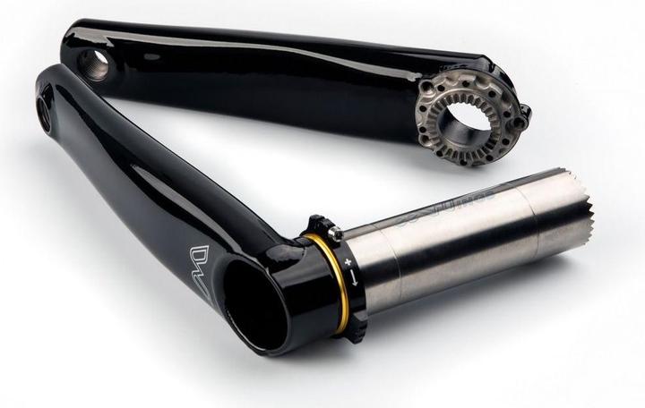 Actual product image Cane Creek eeWings Raven All Road Crank, 68mm, 30mm, titanium, black (170 mm)