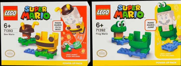 Produktbild LEGO Super Mario Doppelpack Bienenanzug & Froschanzug - 71392 71393 NEU! 2 Sets (71393)