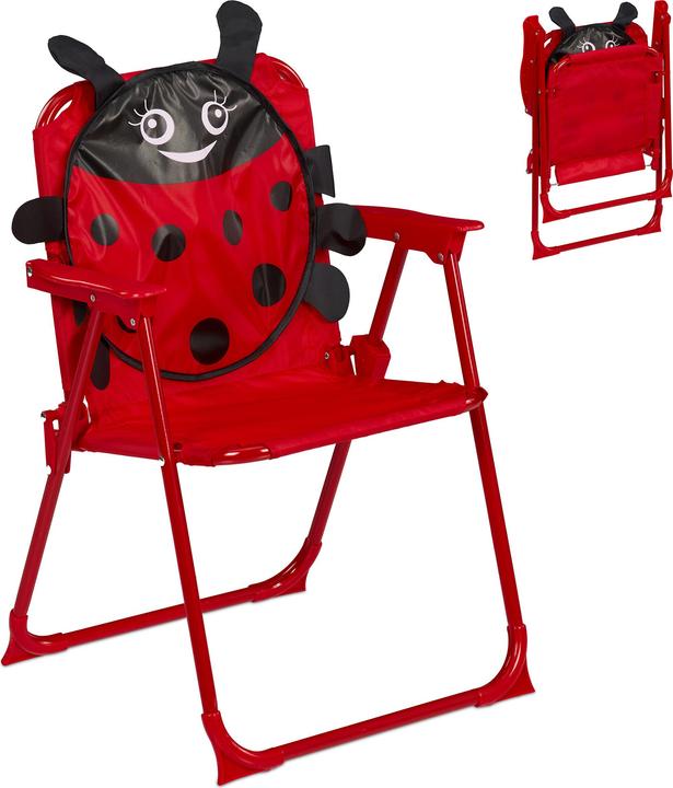 Produktbild Relaxdays Kinder Klappstuhl mit Motiv (Kinderstuhl)