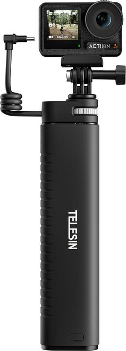 Image du produit Telesin Canne à selfie Power grip (Avec banque d'alimentation) TE-CSS-001