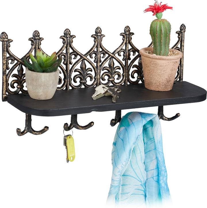 Image du produit Relaxdays Tableau à clés (39.5 x 12 x 19.5 cm)