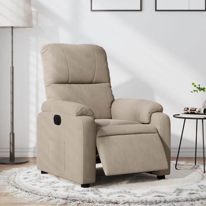Productafbeelding VidaXL Relaxfauteuil elektrisch microvezel