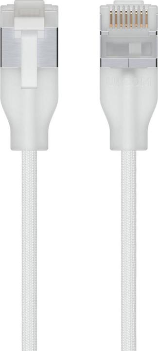 Actual product image Ubiquiti Cable UACC-Cable-Patch-EL-C6A-0.15M-W (S/FTP, CAT6a, 0.15 m)