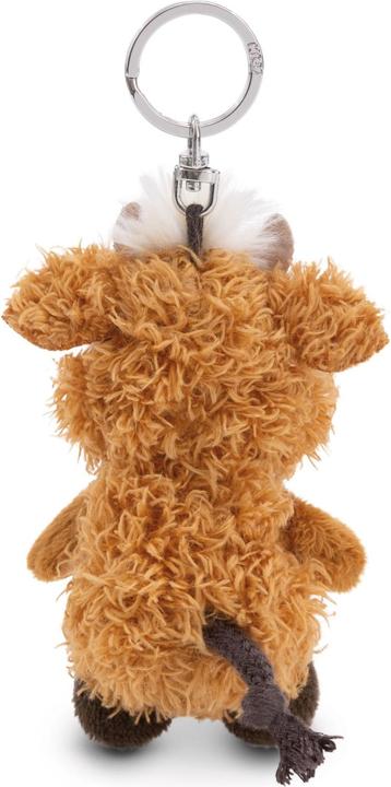 NICI GREEN Schlüsselanhänger Hochlandrind McMooray braun 10cm