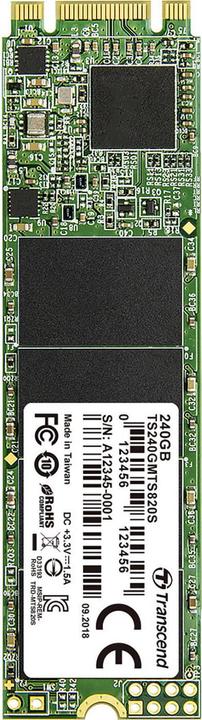 Image du produit Transcend Mts820s (240 Go, M.2 2280)