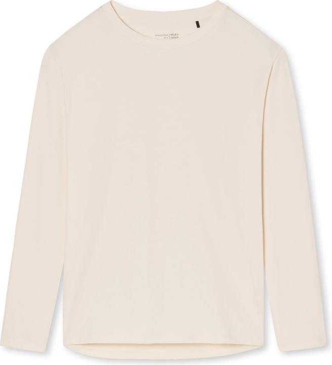 Actual product image Schiesser Mix & Relax Organic Cotton Pyjama Shirt Long Sleeve (34)
