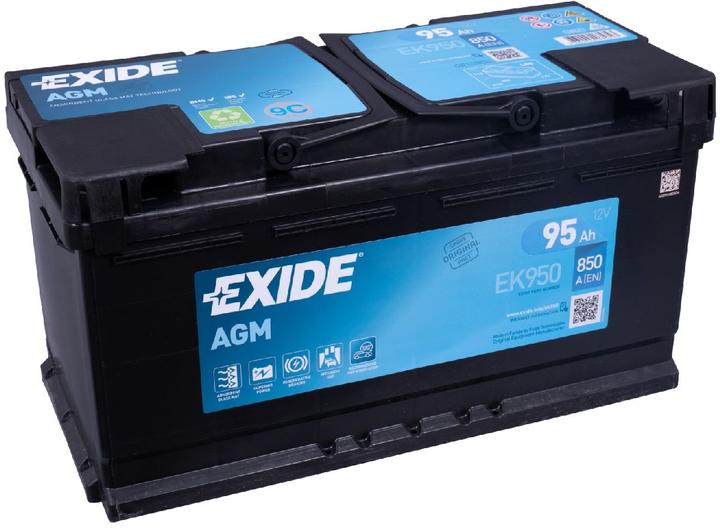 Exide AGM start-stop (12 V, 95 Ah, 850 A)
