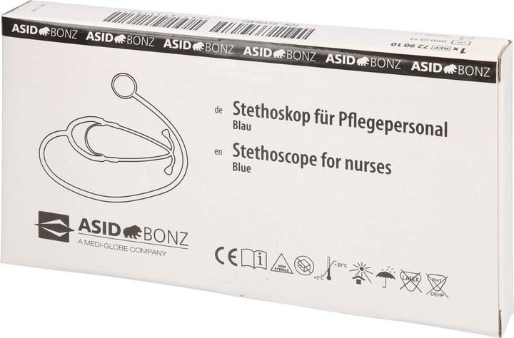 Asid Bonz Stethoscope type:Nurse blue, 1 pc