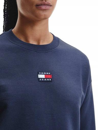 Produktbild Tommy Hilfiger Damen Tjw Tommy Center Badge Crew Sweatshirts, Twilight Navy, XS (XS)