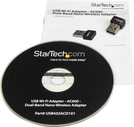 Image du produit StarTech Adaptateur Wi-Fi Double Bande USB (USB)