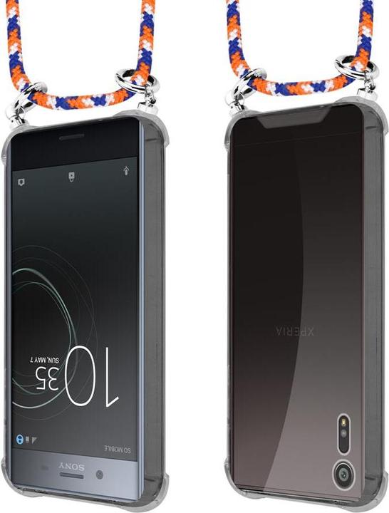 Produktbild Cadorabo TPU Handy Kette SILBER Cover
