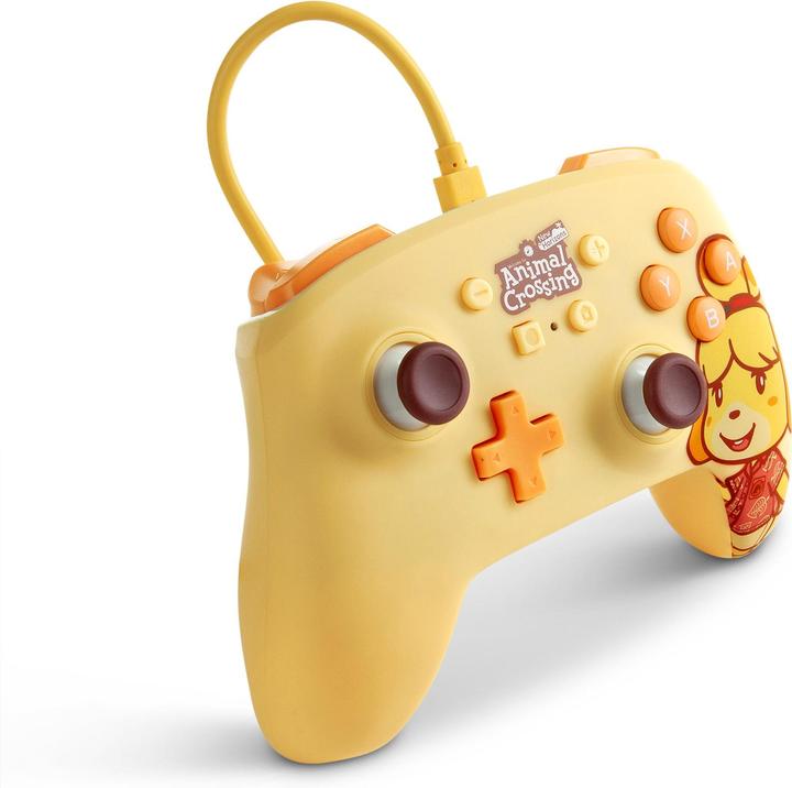 Produktbild PowerA Enhanced Wired Controller – Animal Crossing: Isabelle (Switch)