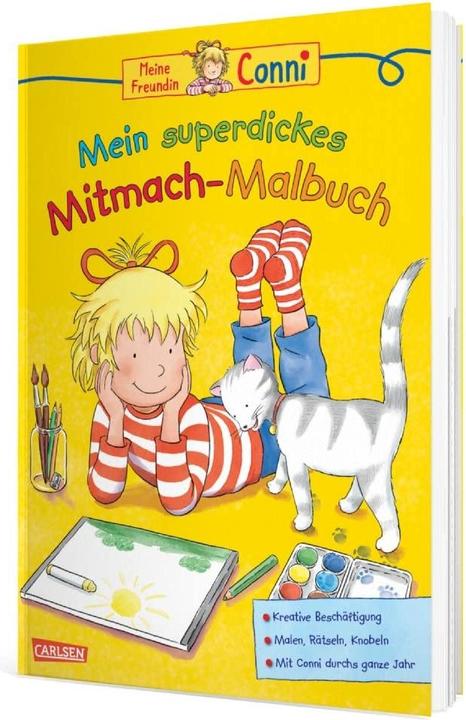 Produktbild Conni Gelbe Reihe: Mein superdickes Mitmach-Malbuch