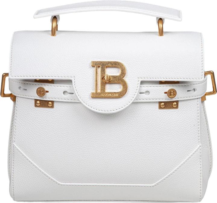 Immagine prodotto Balmain b-buzz 23 bag in grained leather white color