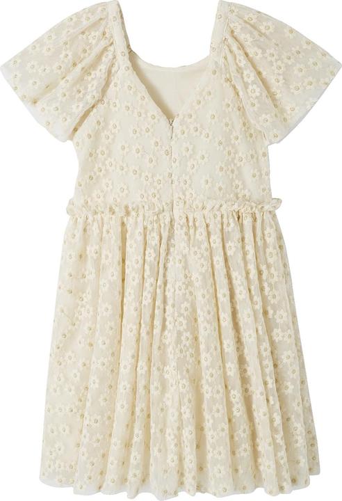 Image du produit Vertbaudet Robe de fête fille en tulle avec broderie (92)