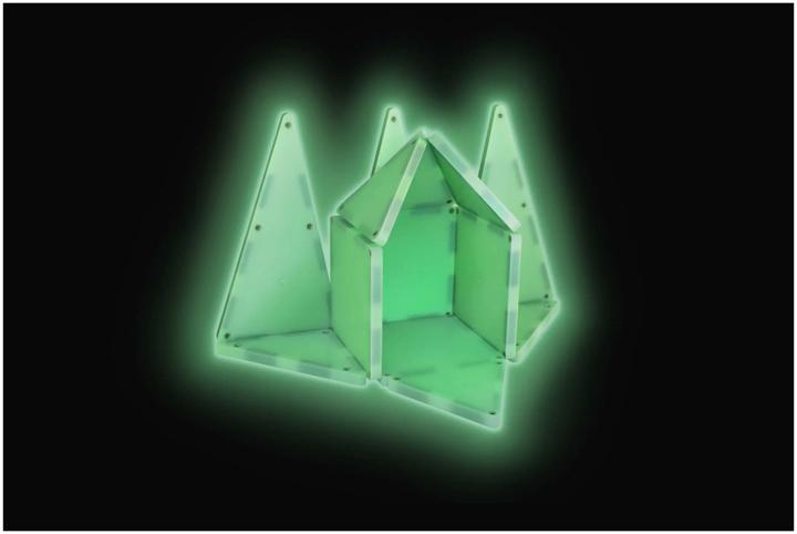 Image du produit Magna-Tiles Set Glow in the Dark (16 pièces)