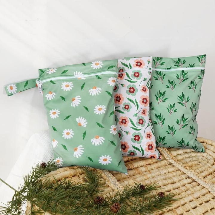 Immagine prodotto ASMI 3 pezzi di sacchetti per pannolini Wetbags 36x26cm