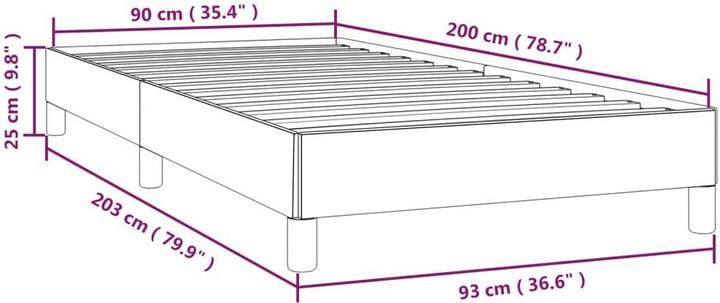 Produktbild VidaXL Nurten (90 x 200 cm)