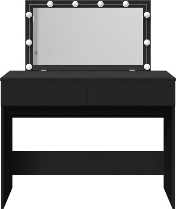 Actual product image VidaXL Dressing table with LED lighting (100 x 40 x 120 cm)