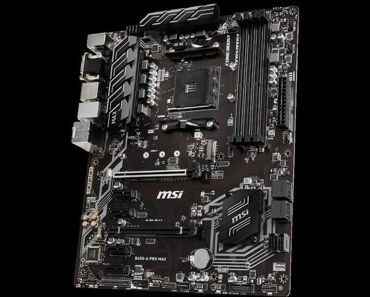 Produktbild MSI B450-A PRO MAX (AM4, AMD B450, ATX)