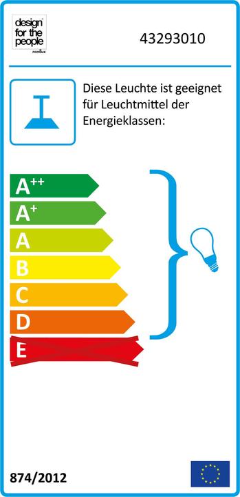 Energie-Label Nordlux Pure (E27)