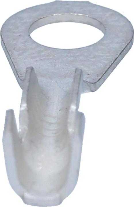 Produktbild Kalitec 100 Stück Krallenkabelschuh Ringform KKS1,5-M4-12 Krallen 0,5-1,5mm² M4 Messing verzinnt