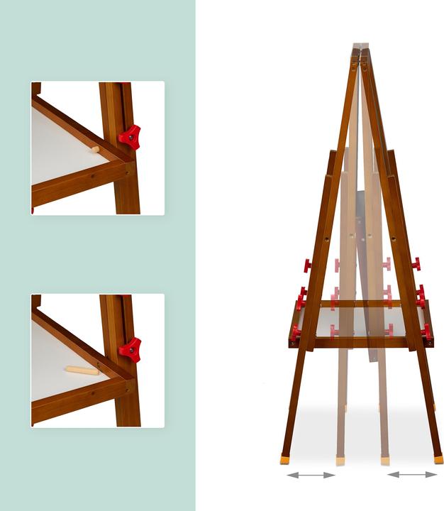 Actual product image Relaxdays Kids' easel