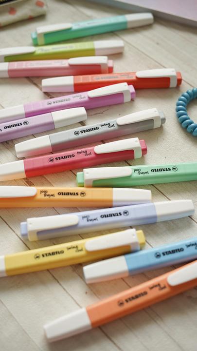 Immagine prodotto STABILO Textmarker Swing Cool (Toni pastello, 4 mm, 8 x)