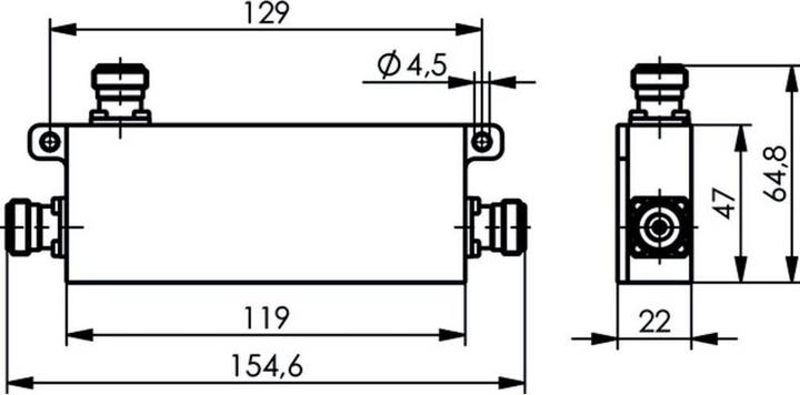 Produktbild Telegärtner J01024A0030 N Power Splitter 1 St. (PoE Splitter)