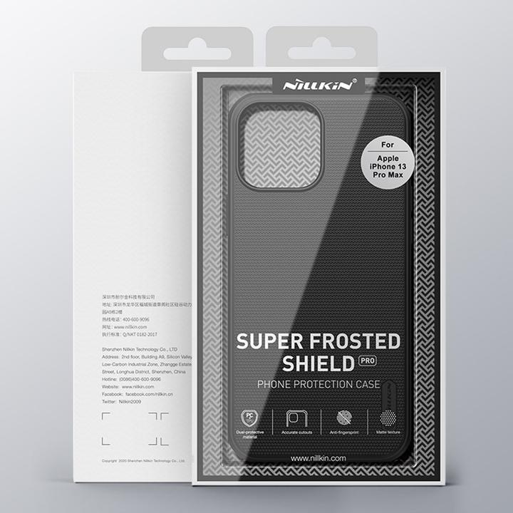 Actual product image Nillkin Super Frosted Shield Series (Apple iPhone 13 Pro Max)