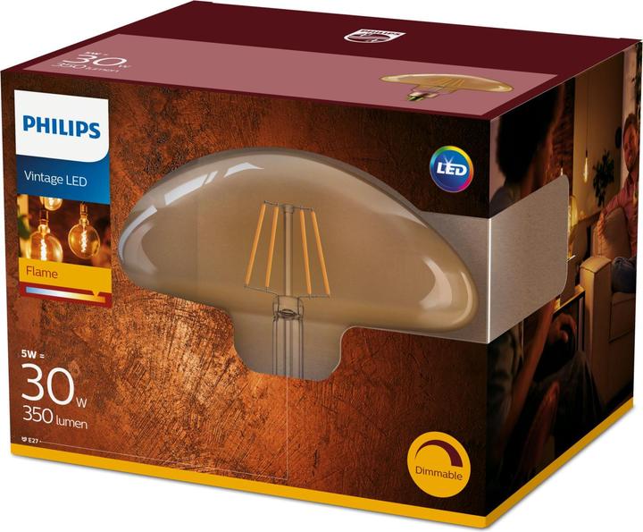 Actual product image Philips LED lamp MUSHR 5W (30W) WW D (E27, 5 W, 350 lm, 1 x, A)