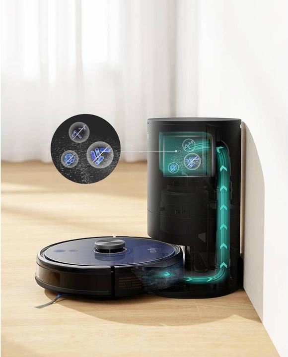 Produktbild eufy L35+ Saug-und Wischroboter Schwarz (Saugwischroboter)