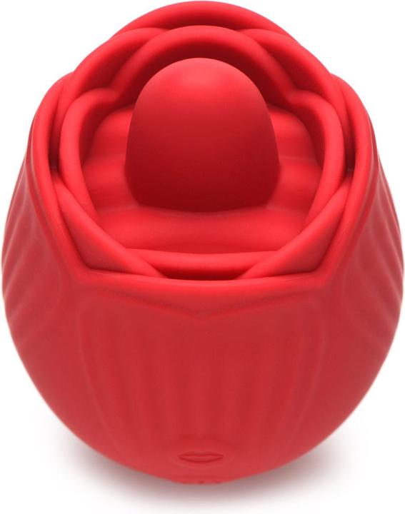 Image du produit Frisky BLOOMGASM - French Rose Stimulateur Léchage et Vibration - Rouge