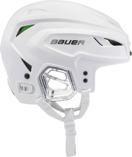 Actual product image Bauer Hyperlite SR hockey helmet (red, M/L) (M, L)