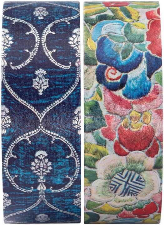 Actual product image Paperblanks Decorative adhesive tape velvet blue / pear garden (15 mm)