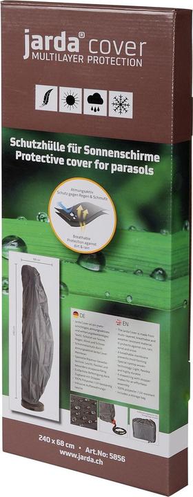 Image du produit Jarda Couverture de protection parasol 240x68