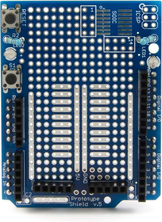 Image du produit Purecrea Bouclier Prototype V5 pour Arduino UNO